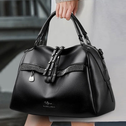 ZYB155 Indulge in Luxury: The Kaidifeiniroo Leather Handbag
