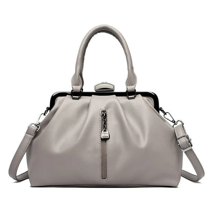 ZYB153 Elevate Your Everyday with Our Classic Leather Tote