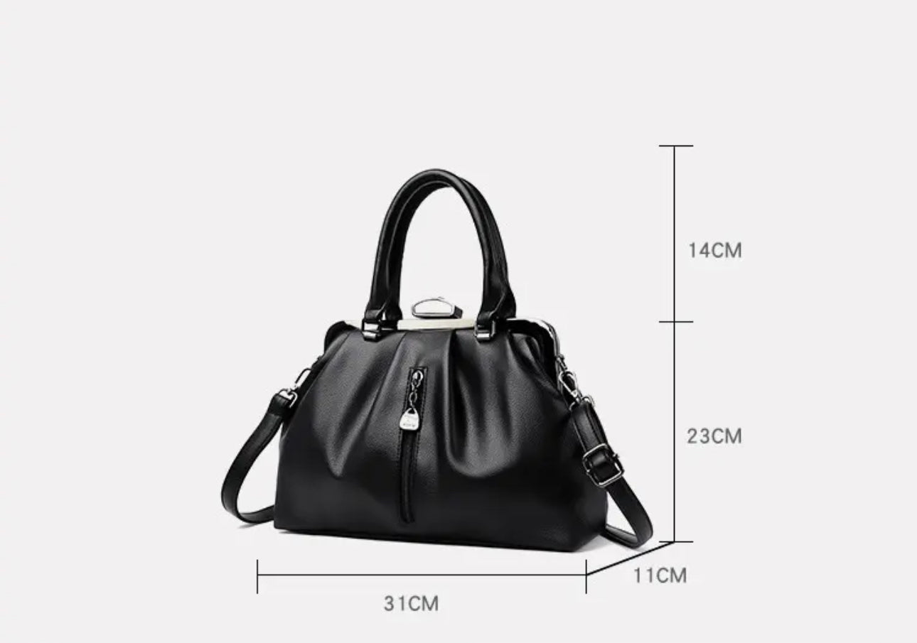 ZYB153 Elevate Your Everyday with Our Classic Leather Tote