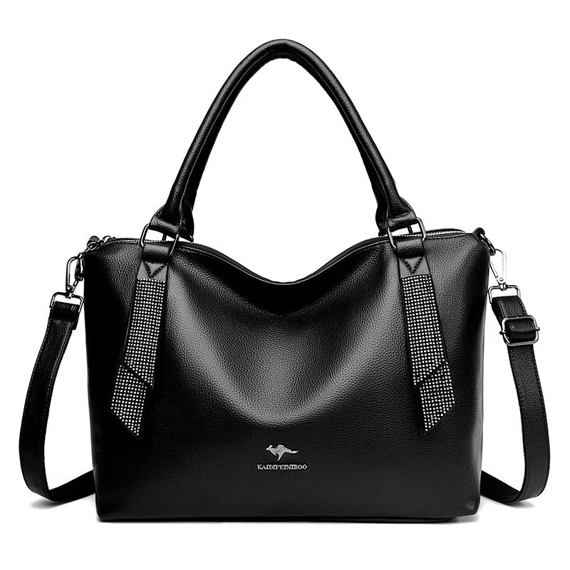ZYB154 Timeless Elegance: The G��nova Leather Handbag