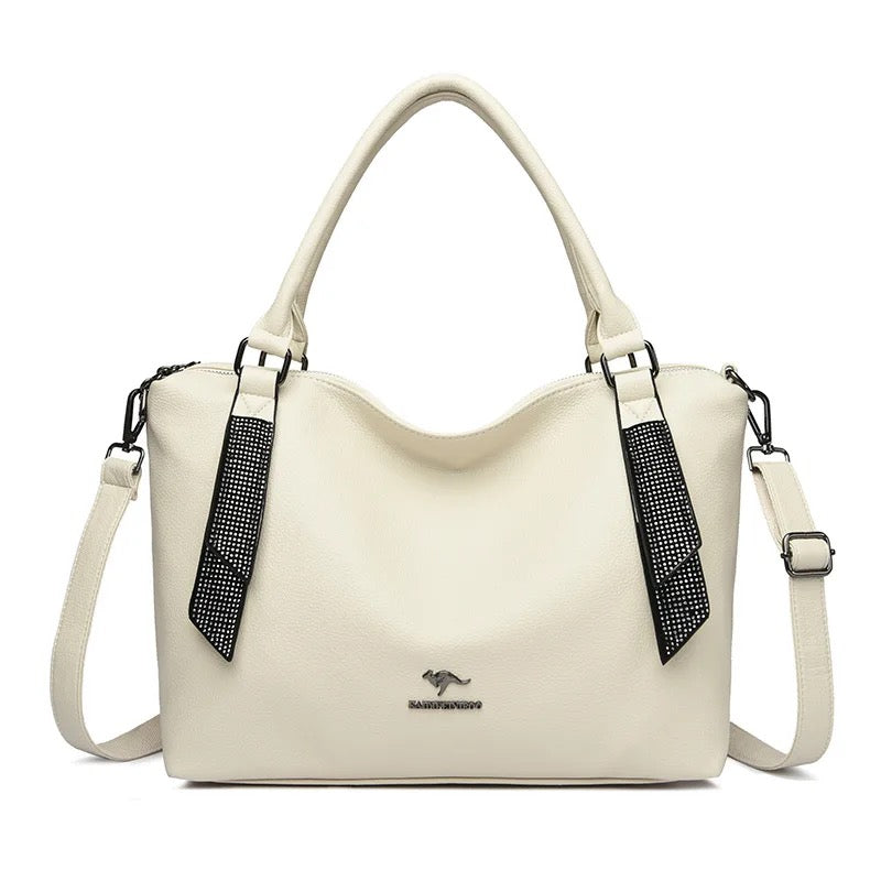 ZYB154 Timeless Elegance: The G��nova Leather Handbag