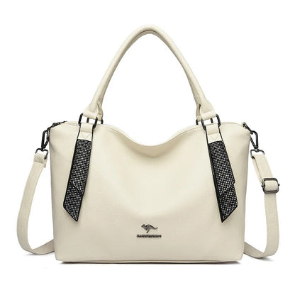 ZYB154 Timeless Elegance: The G��nova Leather Handbag