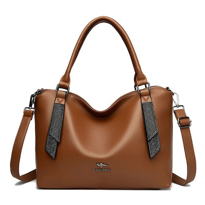 ZYB154 Timeless Elegance: The G��nova Leather Handbag