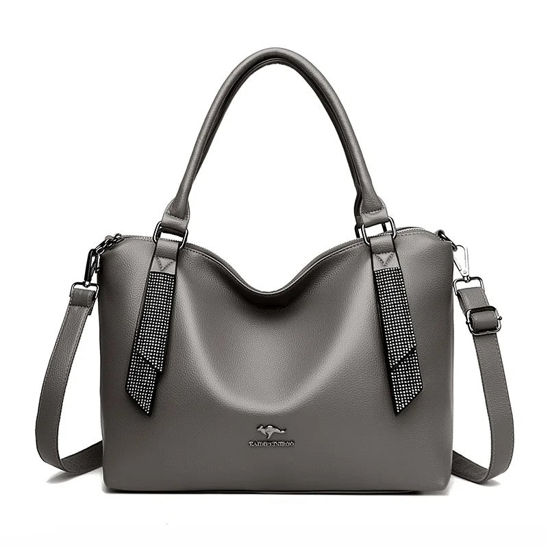 ZYB154 Timeless Elegance: The G��nova Leather Handbag