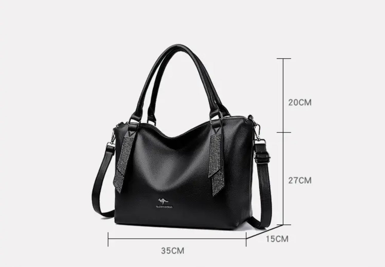 ZYB154 Timeless Elegance: The G��nova Leather Handbag