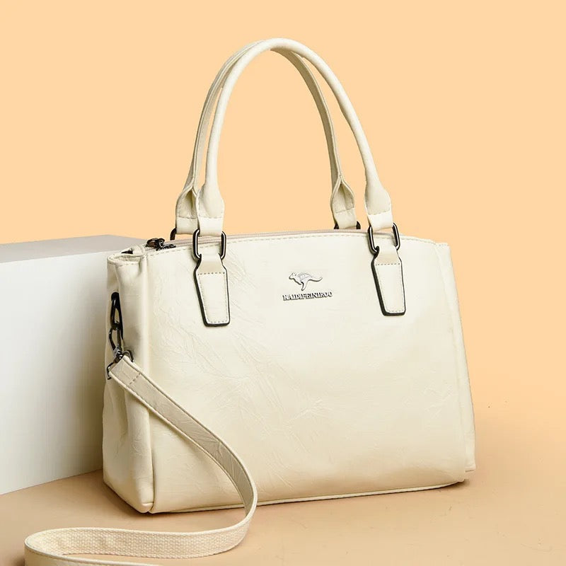 ZYB152 Timeless Elegance: The G��nova Leather Handbag