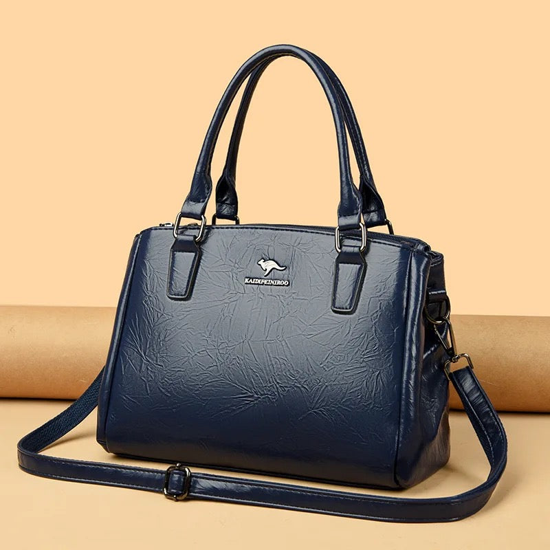ZYB152 Timeless Elegance: The G��nova Leather Handbag