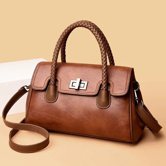 ZYB148 Sleek Leather Shoulder Bag