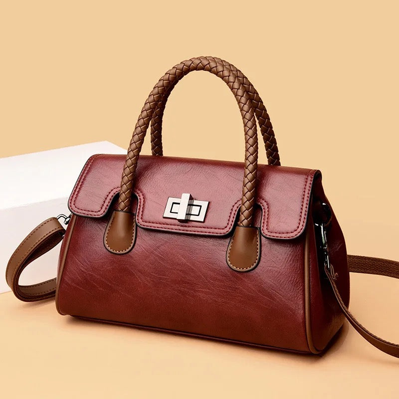 ZYB148 Sleek Leather Shoulder Bag