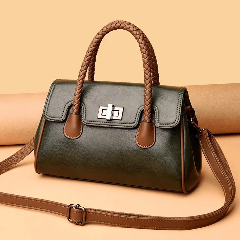 ZYB148 Sleek Leather Shoulder Bag