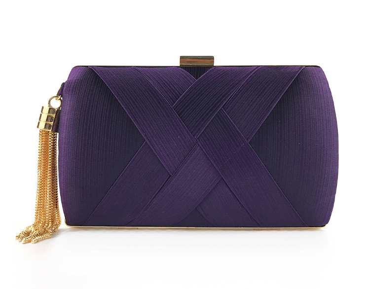 ZYB003 Elegant Clutch Bag with Tassel