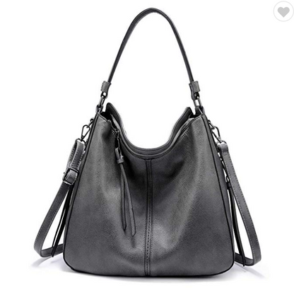 ZYB014 Hobo bag Bucket Purse Faux Leather