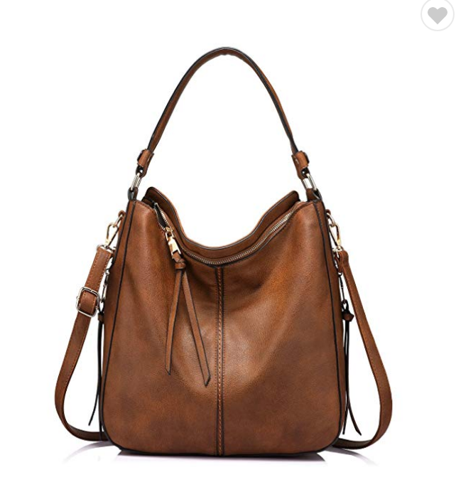 ZYB014 Hobo bag Bucket Purse Faux Leather