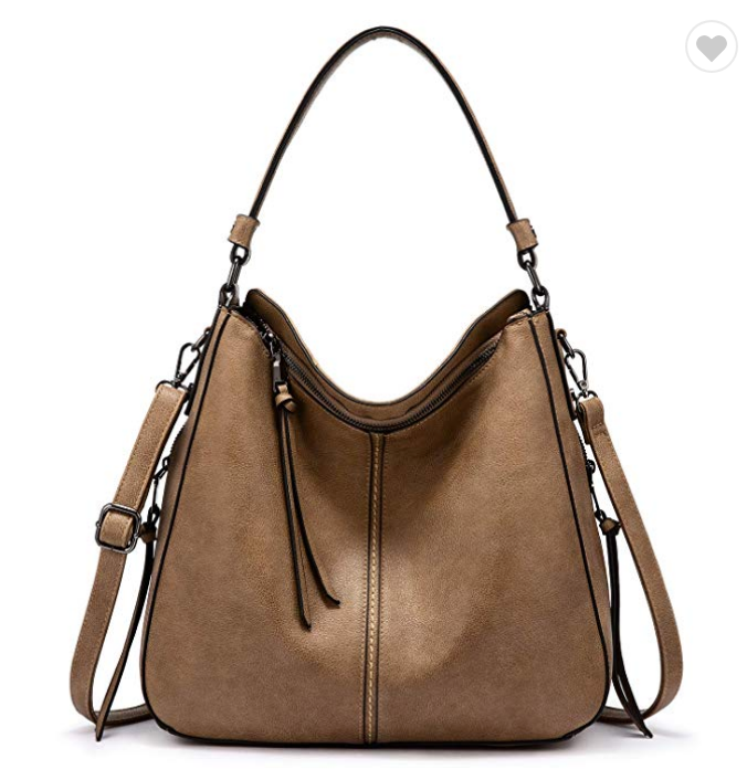 ZYB014 Hobo bag Bucket Purse Faux Leather