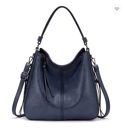 ZYB014 Hobo bag Bucket Purse Faux Leather