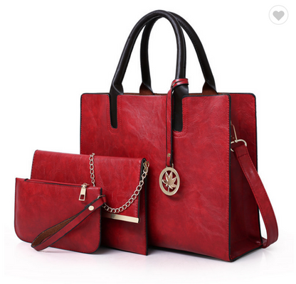 ZYB027 Chic and Versatile 3-Piece Handbag Set