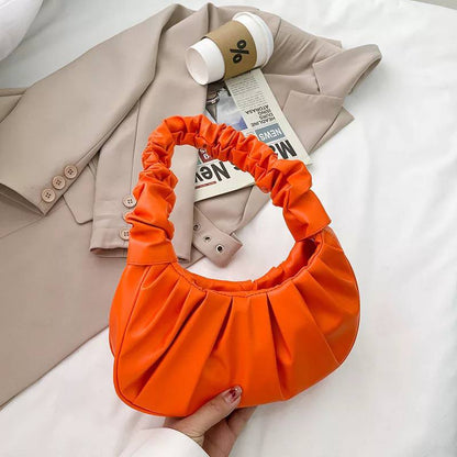 ZYB111 KAIDIFEINIROO - Elegant Pleated Shoulder Bag