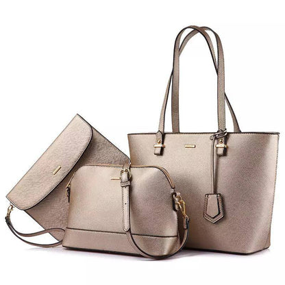 ZYB030 Timeless Elegance: 3-Piece Handbag Set