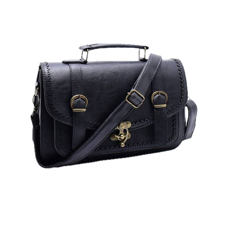 ZYB036 Vintage-Inspired Satchel Bag - Timeless Elegance