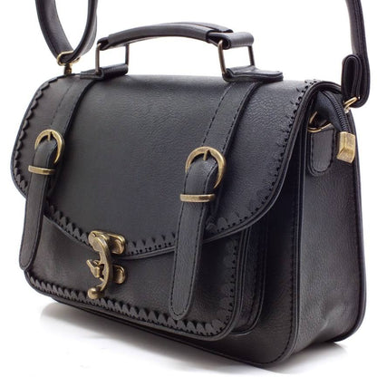 ZYB036 Vintage-Inspired Satchel Bag - Timeless Elegance