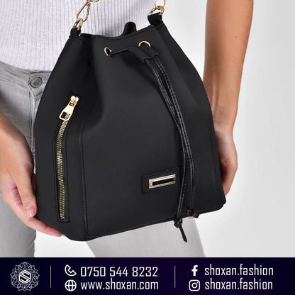 ZYB039 Trendy and Versatile: Drawstring Bucket Bag