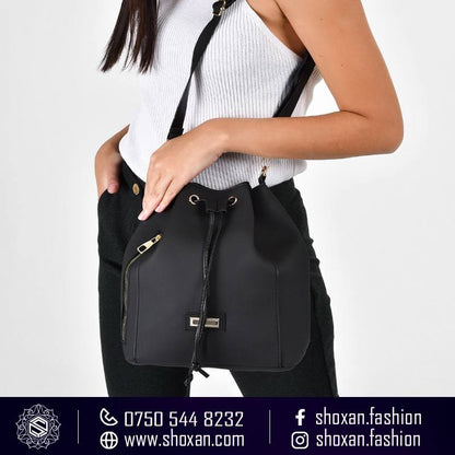 ZYB039 Trendy and Versatile: Drawstring Bucket Bag