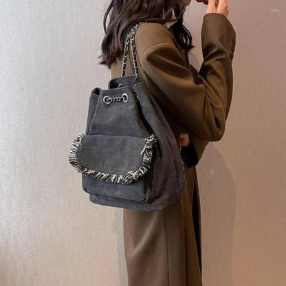 ZYB189 Trendy Canvas Backpack