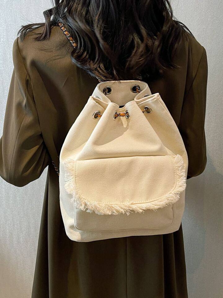 ZYB189 Trendy Canvas Backpack