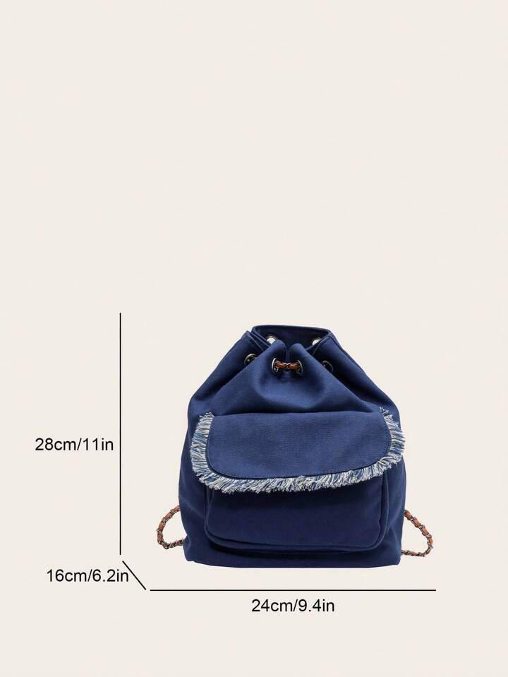 ZYB189 Trendy Canvas Backpack