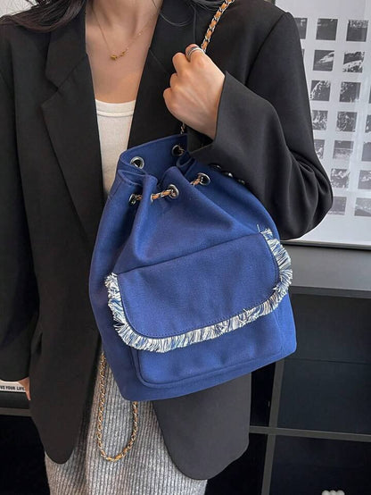 ZYB189 Trendy Canvas Backpack