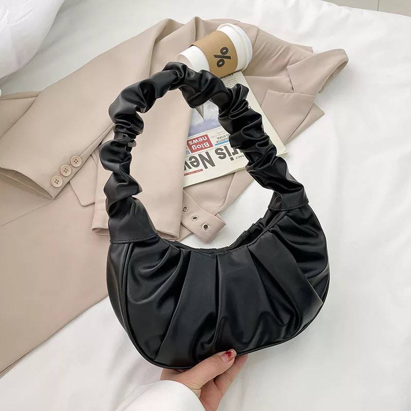 ZYB111 KAIDIFEINIROO - Elegant Pleated Shoulder Bag